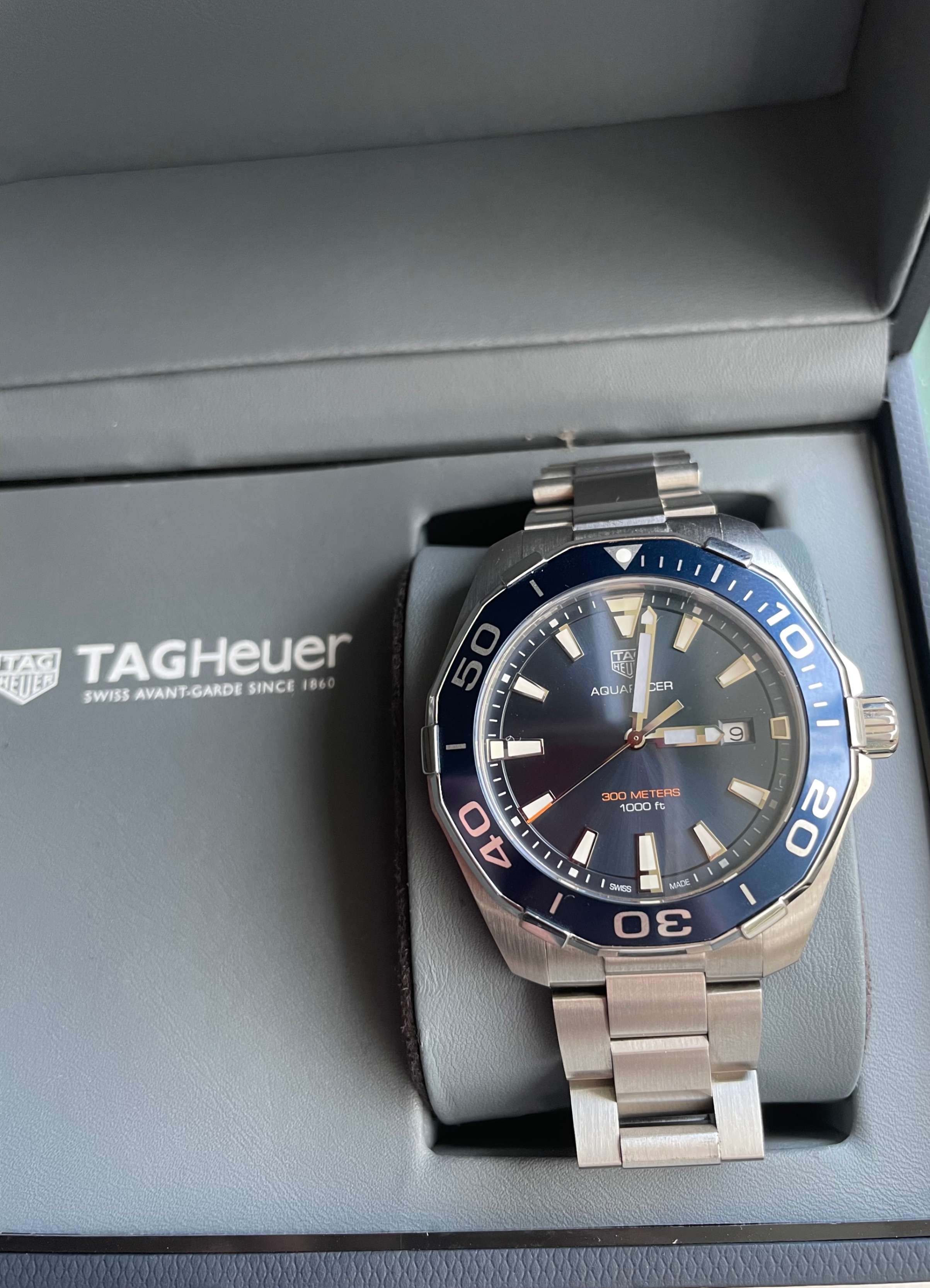 Tag Heuer Aquaracer Ref. WAY101C Wristies