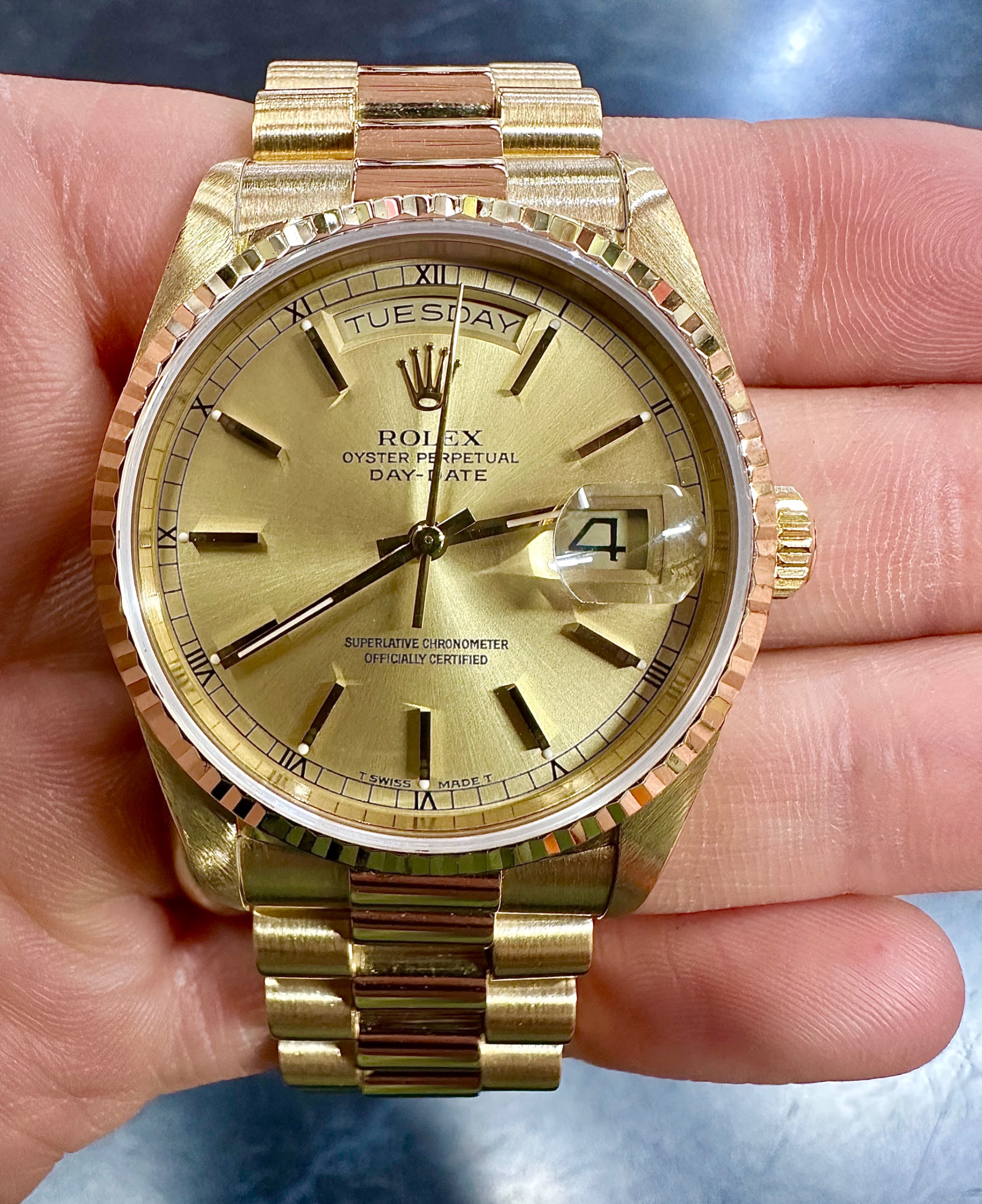 Rolex day date president on sale 36mm