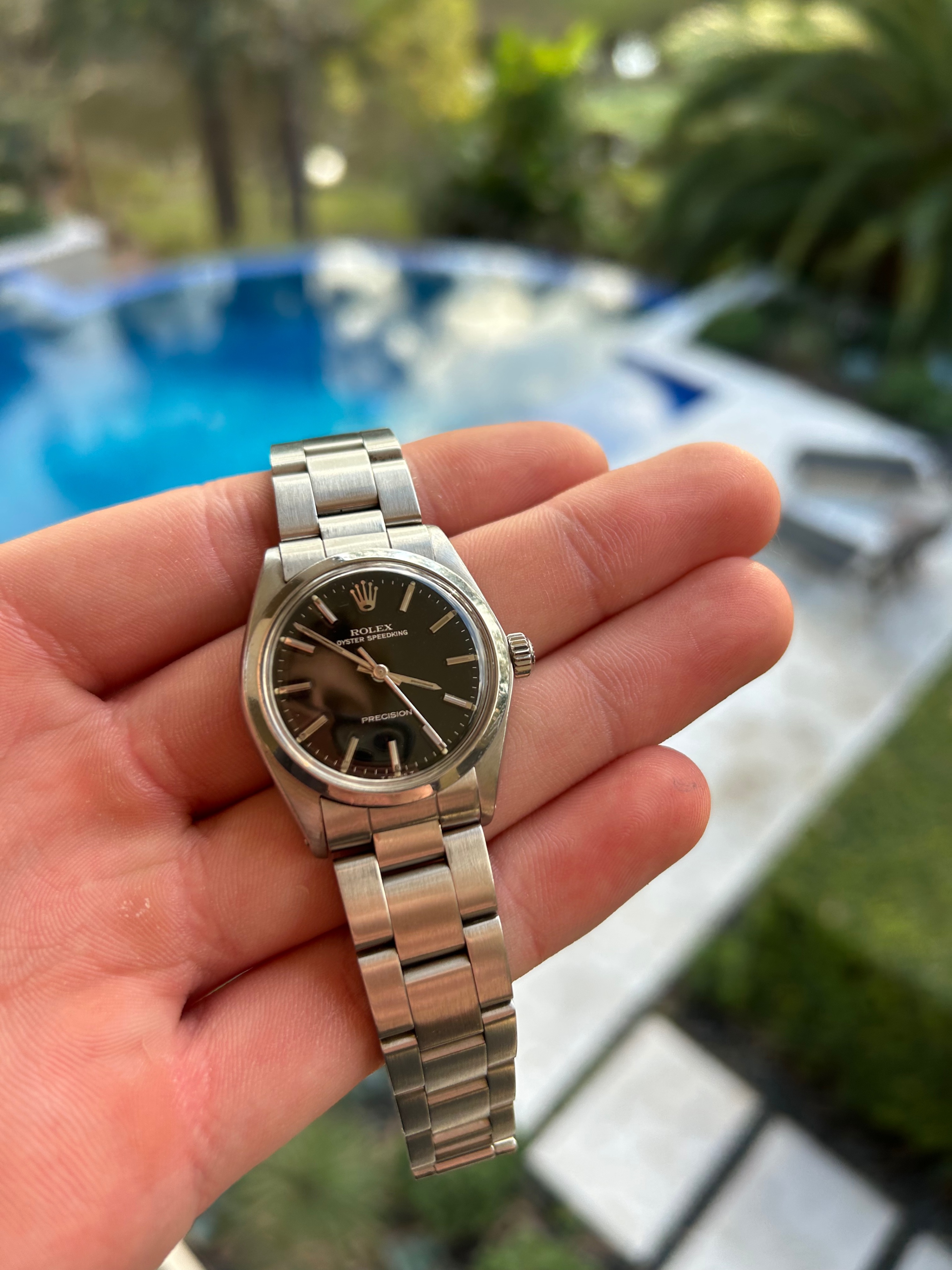 Rolex oyster speedking online 6430