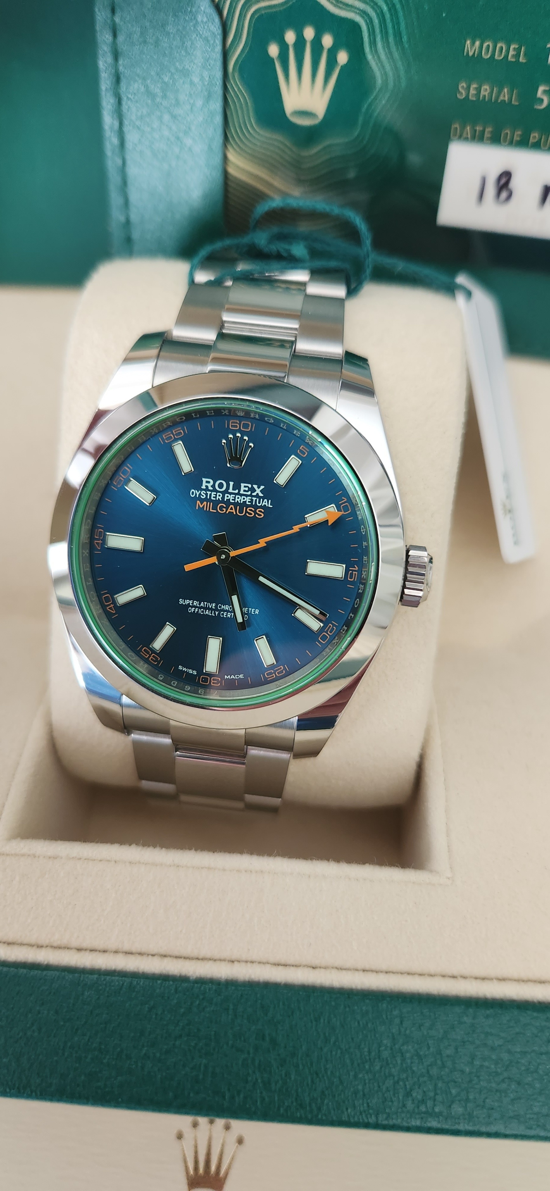 Prix milgauss rolex discount neuf